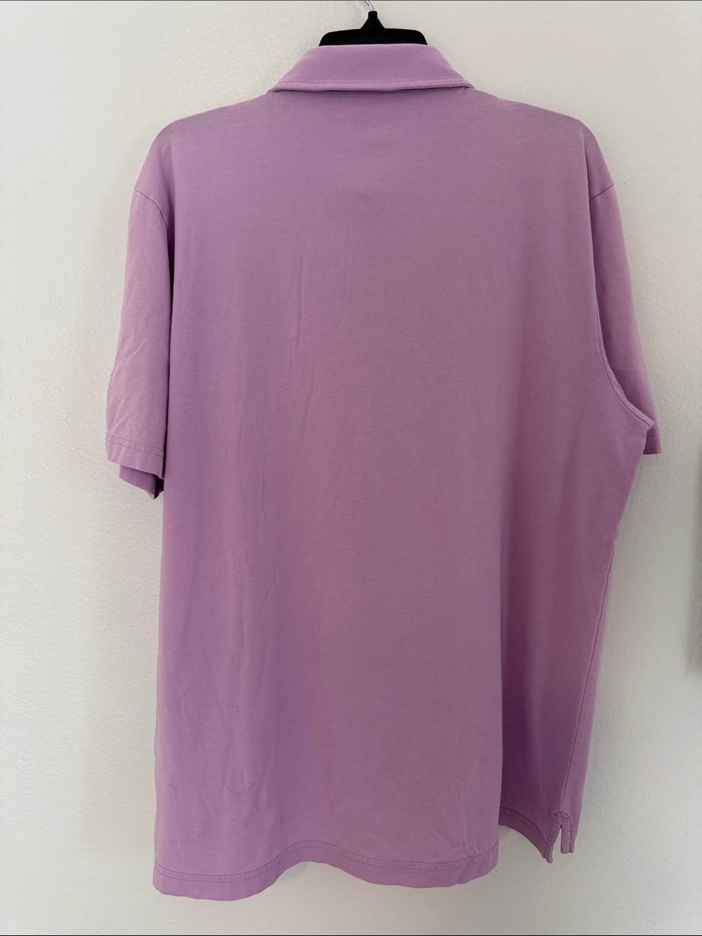 Peter Millar Lavender Short-Sleeve Polo with Chest Pocket - Picture 3 of 6